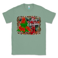 Sage merry Christmas trees Classic Tee - CowhideDigitalArt
