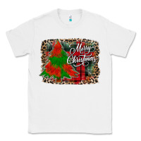 White merry Christmas trees Classic Tee - CowhideDigitalArt