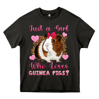 Asphalt Just A Girl Love Who Loves Guinea Pigs Heavy Core Tee - Artiststas