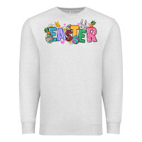Oatmeal Heather Western Easter day Premium Sweatshirt - HowdyJamesFarm