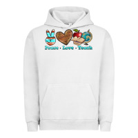 Pigment Lunar Rock peace love teach Urban Hoodie - BundleAndBundleShop