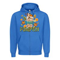True Royal Whatever Spices Your Pumpkin Zipper Hoodie - texasbilliewilder