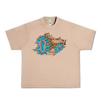 Burro gemstone wood leopard patch Urban Heavy Tee - AdoDesignShop