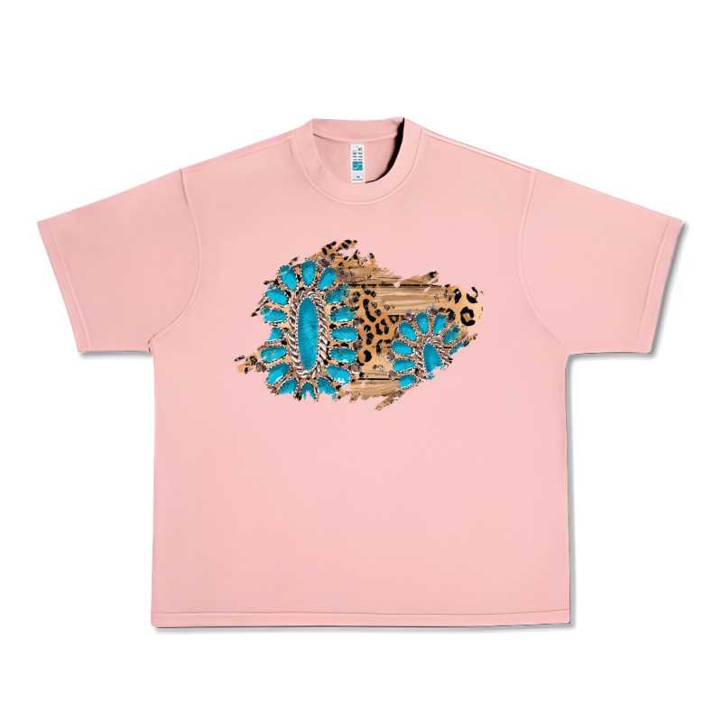 Gemstone Wood Leopard Patch Urban Heavy Tee by AdoDesignShop | Teevron