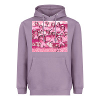 Lavender ribbon  breast cancer Heavyweight Hoodie - CowGirlArtShop
