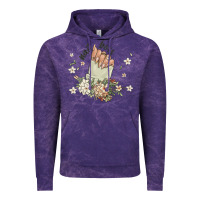 Cloud Purple nail boss Vintage Hoodie - MaliasSmallBusiness