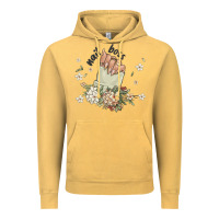 Vintage Mustard nail boss Vintage Hoodie - MaliasSmallBusiness