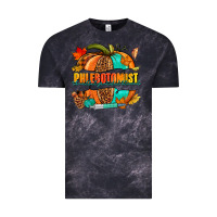 Cloud Black Phlebotomist pumpkin Vintage Tee - NancyCooperArtShop
