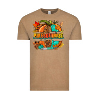 Vintage Coffee Phlebotomist pumpkin Vintage Tee - NancyCooperArtShop