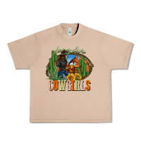 Burro long live cowgirls Urban Heavy Tee - NancyCooperArtShop