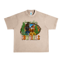 French Oak long live cowgirls Urban Heavy Tee - NancyCooperArtShop