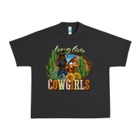 Pigment Black long live cowgirls Urban Heavy Tee - NancyCooperArtShop