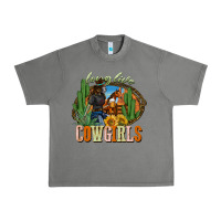 Tornado long live cowgirls Urban Heavy Tee - NancyCooperArtShop