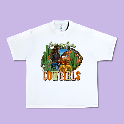 Long Live Cowgirls Urban Heavy Tee Designed By Nancycooperartshop