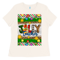 Bone Christmas jolly teacher Ladies Tee - Artiststas