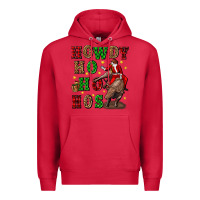 Cardinal howdy ho ho hos christmas Premium Hoodie - CowGirlArtShop