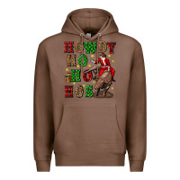 Chestnut howdy ho ho hos christmas Premium Hoodie - CowGirlArtShop