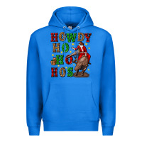 True Royal howdy ho ho hos christmas Premium Hoodie - CowGirlArtShop