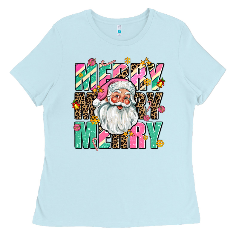 Merry Merry Merry Ladies Tee by AdoDesignShop | Teevron