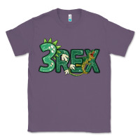 Lavender three rex Classic Tee - MaliasSmallBusiness