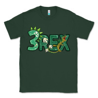 Sports Green three rex Classic Tee - MaliasSmallBusiness