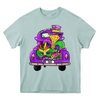 Arona farm truck, mardi gras Heavy Core Tee - JahusDesignShop
