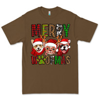 Cacao merry woofmas dogs Premium Tee - Jasminsmagicworld