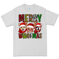 Dove Grey merry woofmas dogs Premium Tee - Jasminsmagicworld