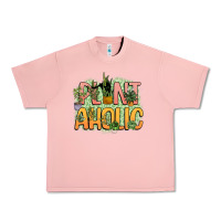 Salmon plantaholic Urban Heavy Tee - NancyCooperArtShop