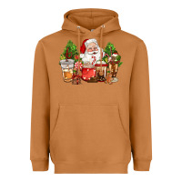 Meerkat christmas santa coffee cups Heavyweight Hoodie - CowGirlArtShop