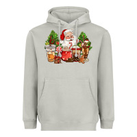 Moon Dust christmas santa coffee cups Heavyweight Hoodie - CowGirlArtShop