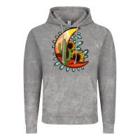 Cloud Rock turquoise desert moon Vintage Hoodie - Jasminsmagicworld