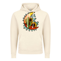 Vintage Artic turquoise desert moon Vintage Hoodie - Jasminsmagicworld