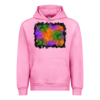 Fuchsia Pink halloween stars background Urban Hoodie - BundleAndBundleShop