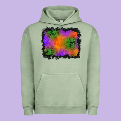 Halloween Stars Background Urban Hoodie Designed By Bundleandbundleshop