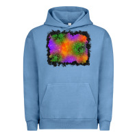 Pigment Pebble Blue halloween stars background Urban Hoodie - BundleAndBundleShop