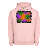 Pigment Salmon halloween stars background Urban Hoodie - BundleAndBundleShop