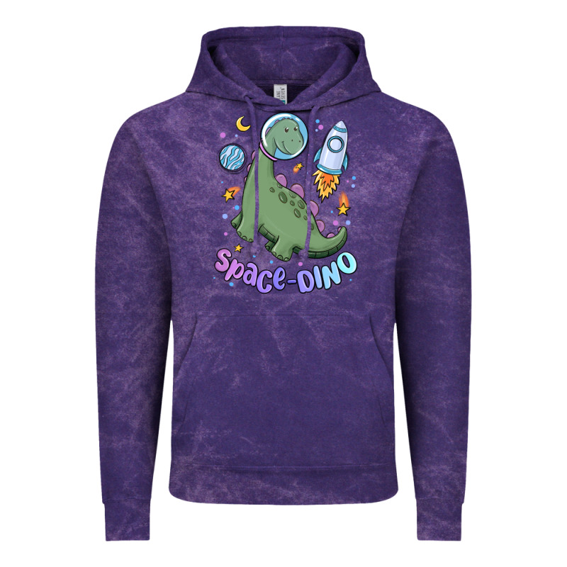 Space Dino Vintage Hoodie by MaliasSmallBusiness | Teevron