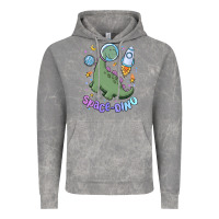 Cloud Rock space dino Vintage Hoodie - MaliasSmallBusiness