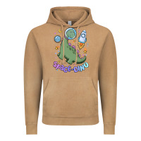 Vintage Camel space dino Vintage Hoodie - MaliasSmallBusiness