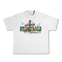 Lunar Rock redeemed ephesians 1 7 Urban Heavy Tee - NancyCooperArtShop