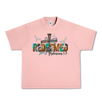 Salmon redeemed ephesians 1 7 Urban Heavy Tee - NancyCooperArtShop