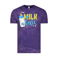Cloud Purple milkaholic boys Vintage Tee - NancyCooperArtShop