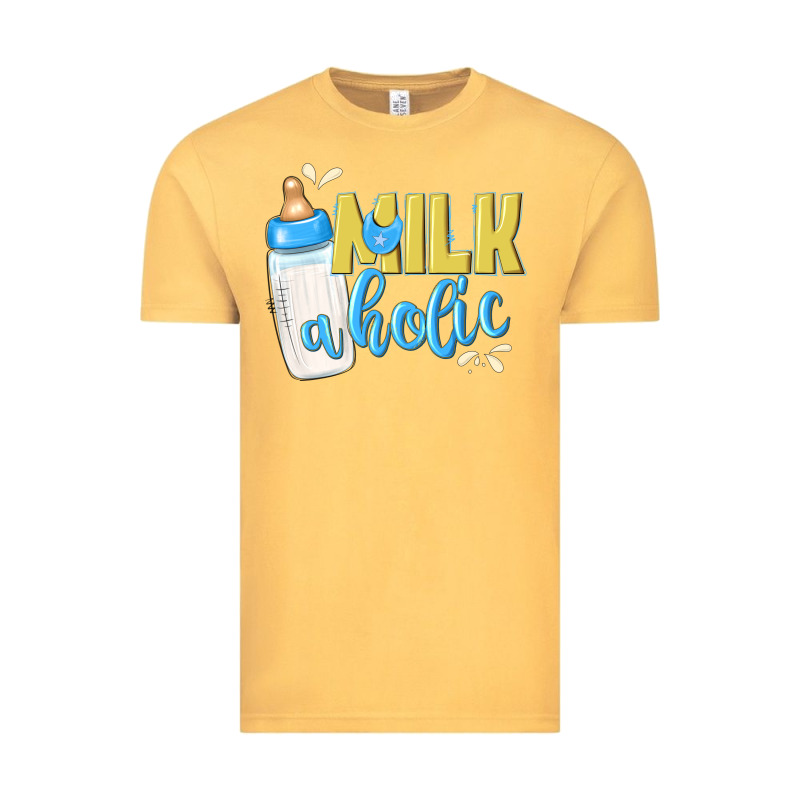 Milkaholic Boys Vintage Tee by NancyCooperArtShop | Teevron