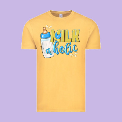 Milkaholic Boys Vintage Tee Designed By Nancycooperartshop