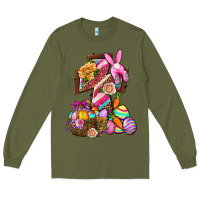 Army Green He Is Risen Long Sleeve Tee - BundleAndBundleShop