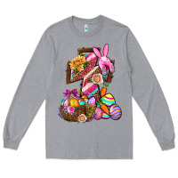 Heather Grey He Is Risen Long Sleeve Tee - BundleAndBundleShop