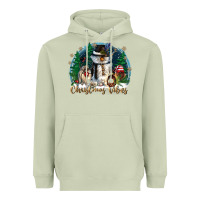 Matcha christmas vibes Heavyweight Hoodie - CowGirlArtShop