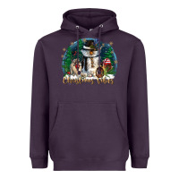 Plum christmas vibes Heavyweight Hoodie - CowGirlArtShop