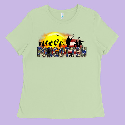 Never Forgotten Ladies Tee Designed By Jahusdesignshop